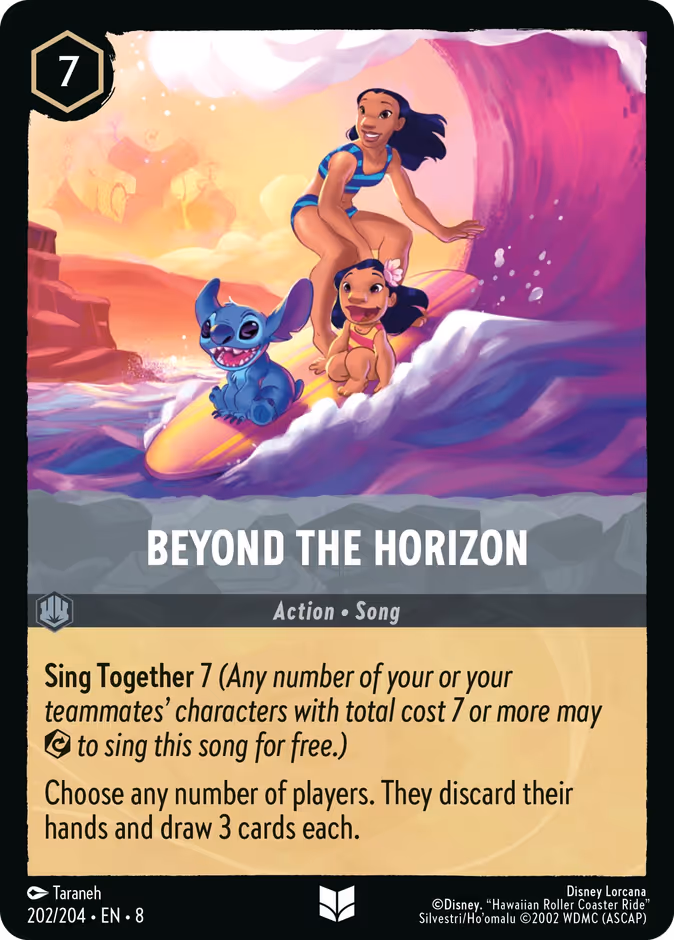 Beyond the Horizon — Reign of Jafar #202 (Disney Lorcana card)