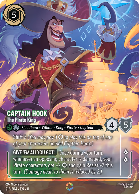Captain Hook - The Pirate King (Reign of Jafar #215)