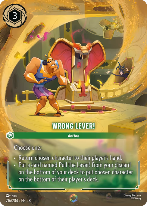 Wrong Lever! (Reign of Jafar #216)