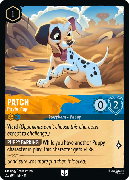 Patch - Playful Pup (Reign of Jafar #25)