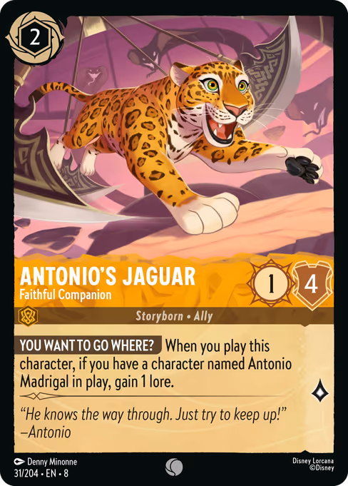Antonio's Jaguar - Faithful Companion (Reign of Jafar #31)