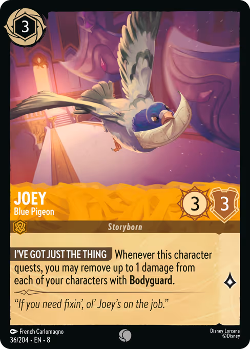 Joey - Blue Pigeon (Reign of Jafar #36)