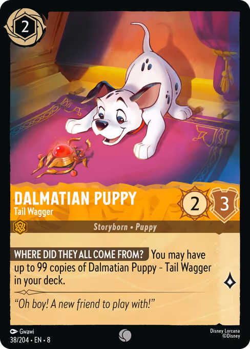 Dalmatian Puppy - Tail Wagger (Reign of Jafar #38)