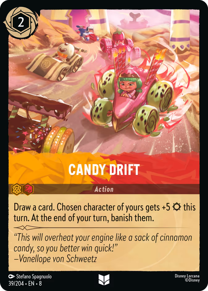 Candy Drift — Reign of Jafar #39 (Disney Lorcana card)