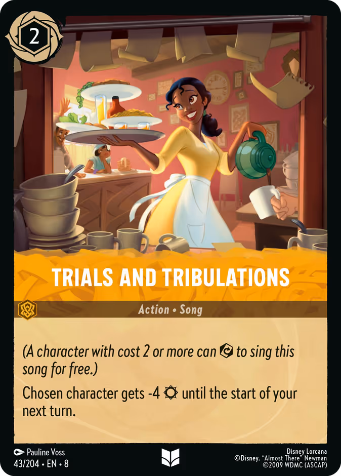 Trials and Tribulations — Reign of Jafar #43 (Disney Lorcana card)