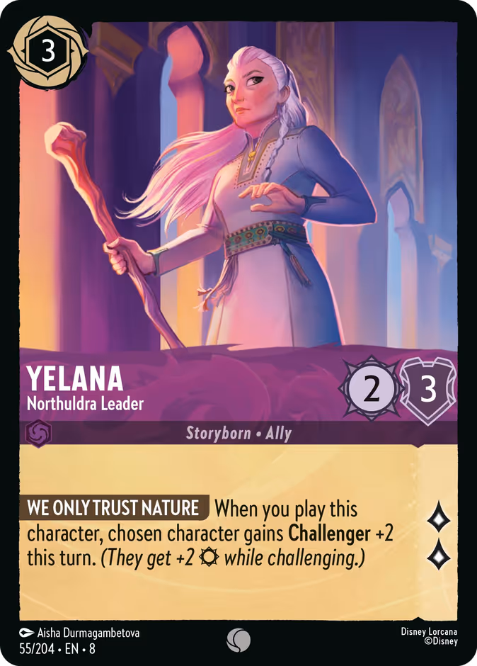 Yelana - Northuldra Leader — Reign of Jafar #55 (Disney Lorcana card)