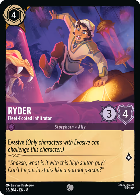 Ryder - Fleet-Footed Infiltrator (Reign of Jafar #56)