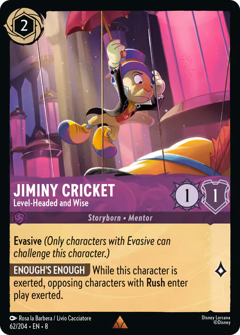 Jiminy Cricket - Level-Headed and Wise (Reign of Jafar #62)