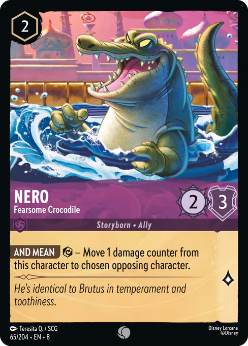 Nero - Fearsome Crocodile (Reign of Jafar #65)