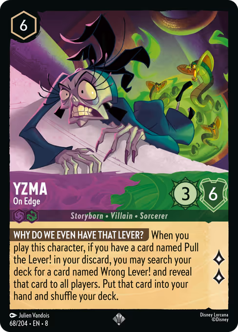 Yzma - On Edge (Reign of Jafar #68)