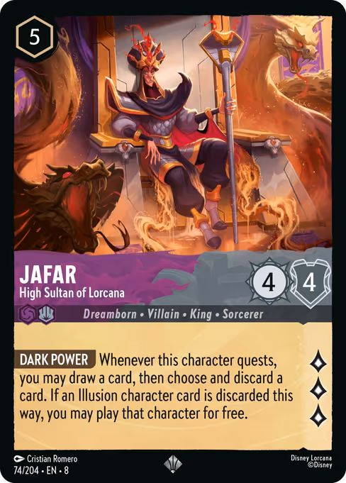 Jafar - High Sultan of Lorcana (Reign of Jafar #74)