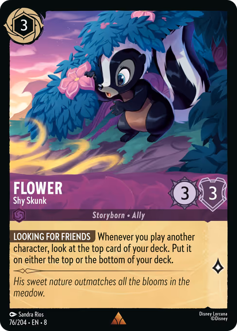Flower - Shy Skunk (Reign of Jafar #76)
