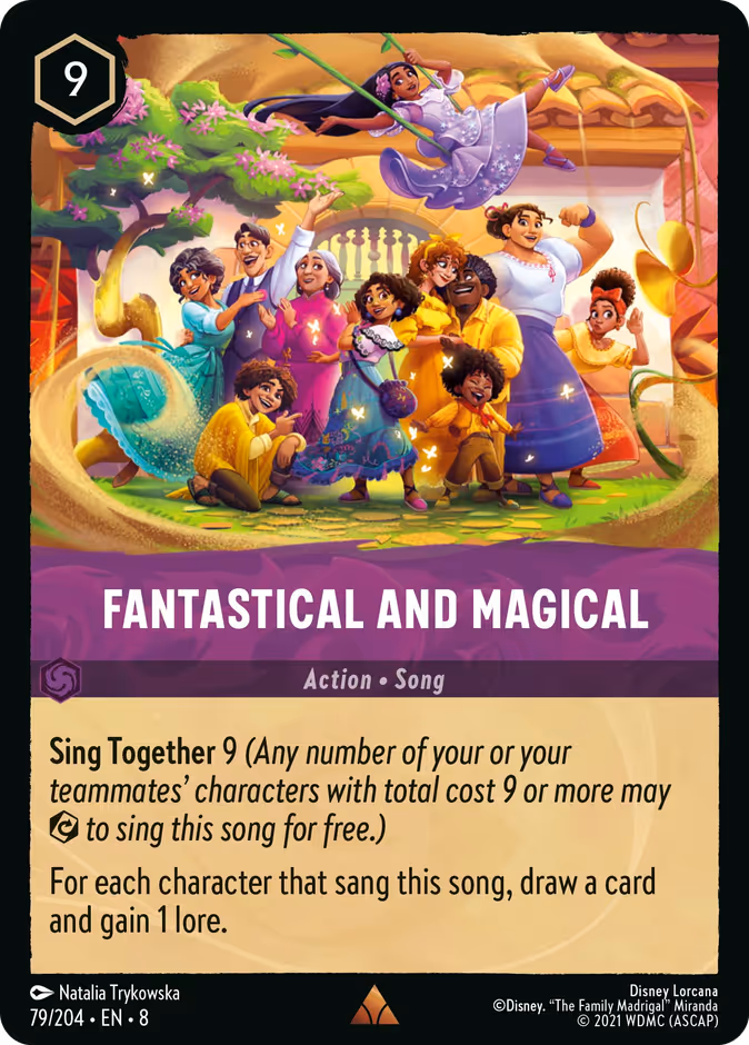 Fantastical and Magical — Reign of Jafar #79 (Disney Lorcana card)