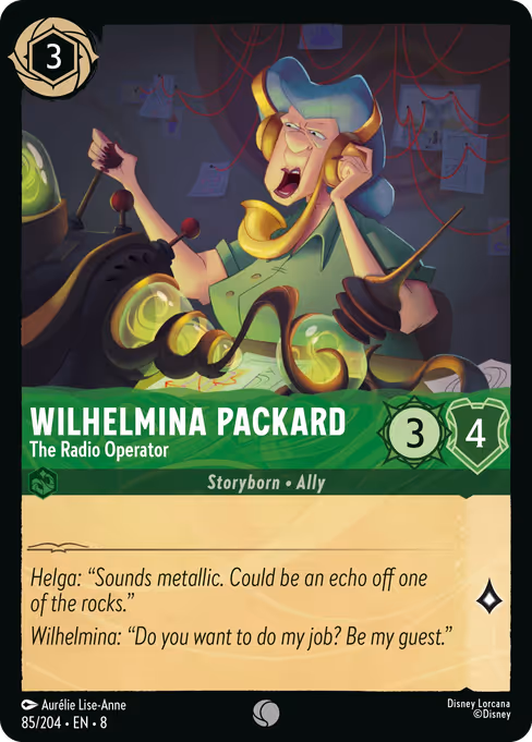 Wilhelmina Packard - The Radio Operator (Reign of Jafar #85)
