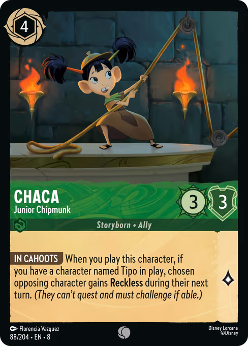 Chaca - Junior Chipmunk (Reign of Jafar #88)