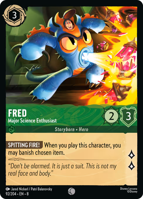 Fred - Major Science Enthusiast (Reign of Jafar #92)