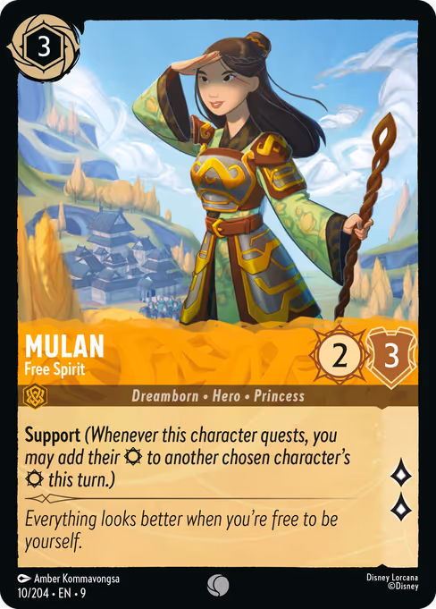 Mulan - Free Spirit (Fabled #10)