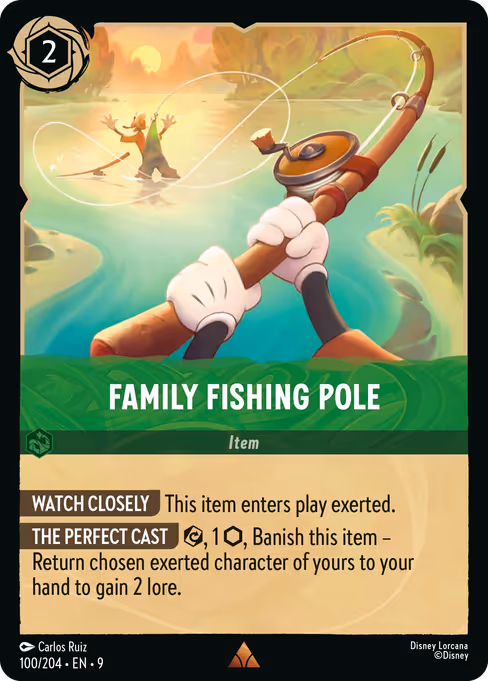 Family Fishing Pole (Fabled #100)