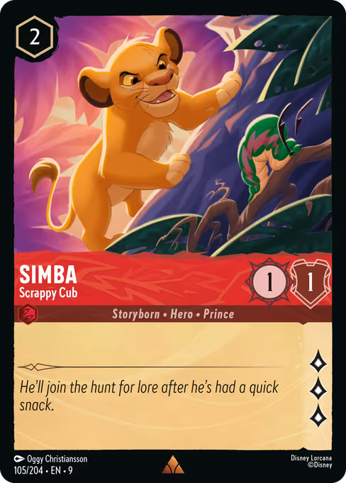 Simba - Scrappy Cub (Fabled #105)