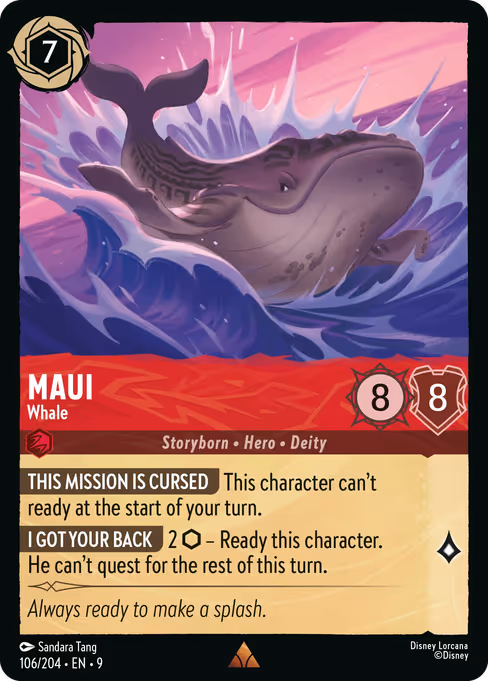 Maui - Whale (Fabled #106)