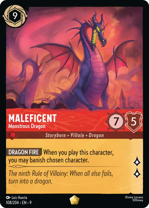 Maleficent - Monstrous Dragon (Fabled #108)