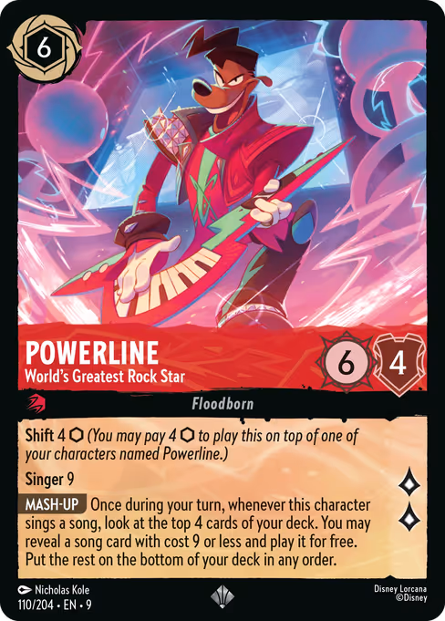 Powerline - World's Greatest Rock Star (Fabled #110)