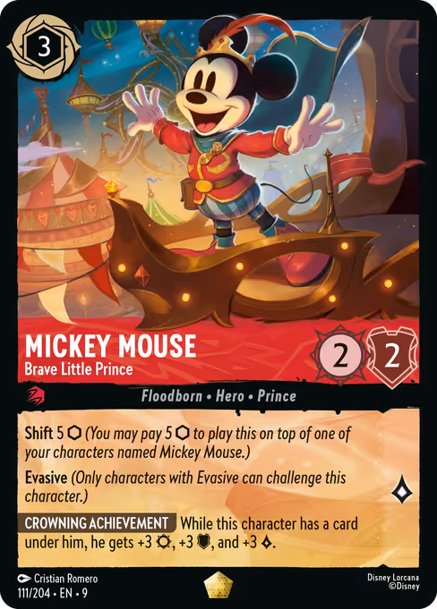 Mickey Mouse - Brave Little Prince (Fabled #111)
