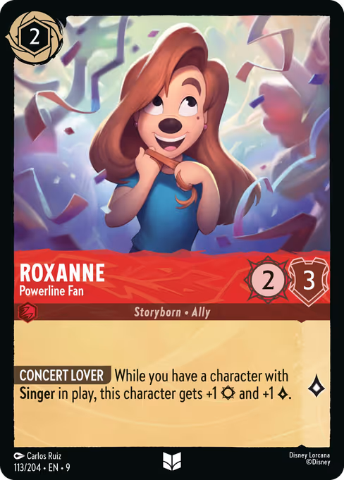 Roxanne - Powerline Fan (Fabled #113)