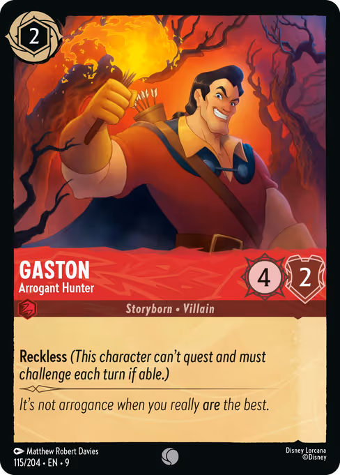 Gaston - Arrogant Hunter (Fabled #115)