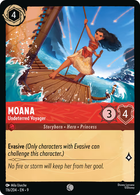 Moana - Undeterred Voyager (Fabled #116)