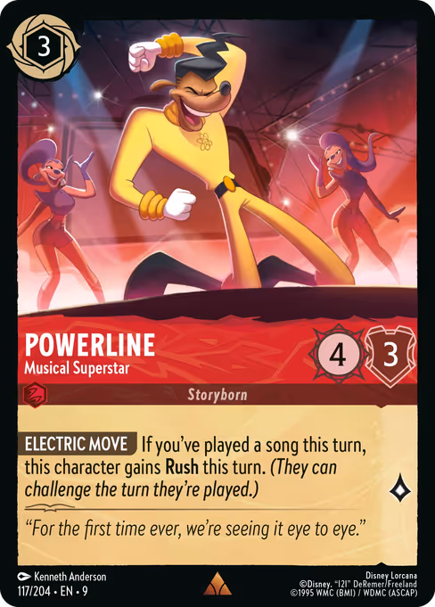 Powerline - Musical Superstar (Fabled #117)