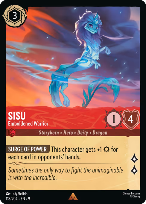 Sisu - Emboldened Warrior (Fabled #118)