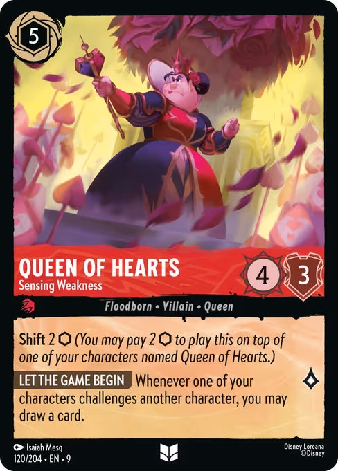 Queen of Hearts - Sensing Weakness (Fabled #120)
