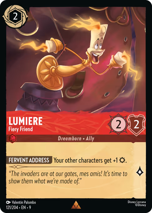 Lumiere - Fiery Friend (Fabled #121)
