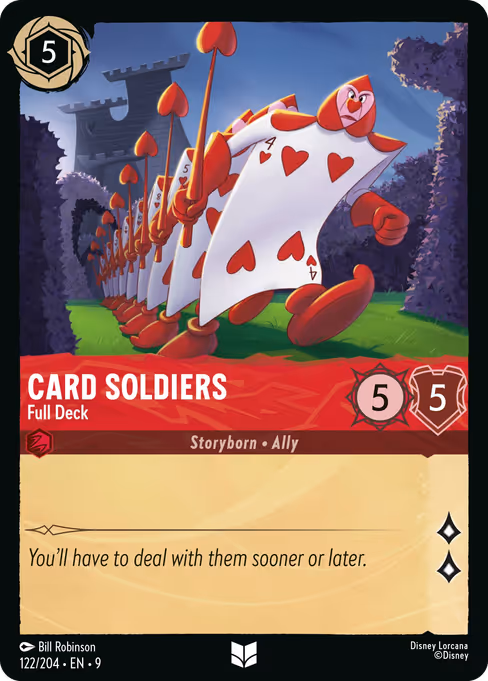 Card Soldiers - Full Deck (Fabled #122)