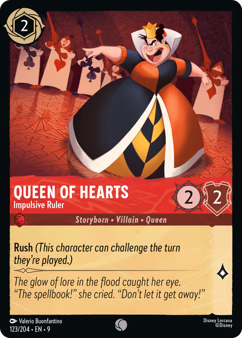 Queen of Hearts - Impulsive Ruler (Fabled #123)