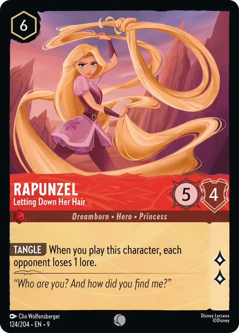 Rapunzel - Letting Down Her Hair (Fabled #124)