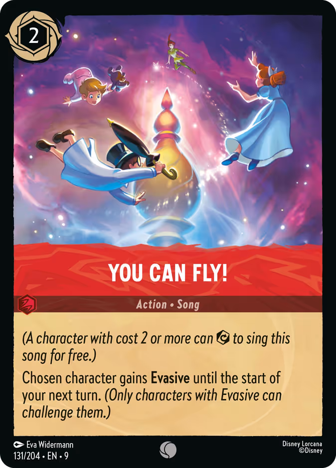 You Can Fly! — Fabled #131 (Disney Lorcana card)