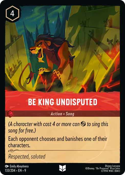 Be King Undisputed (Fabled #133)