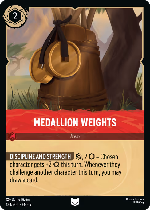 Medallion Weights (Fabled #134)