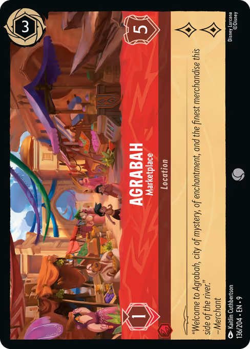 Agrabah - Marketplace (Fabled #136)