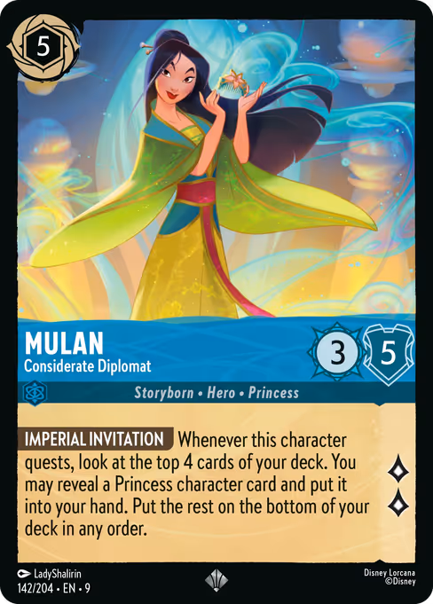 Mulan - Considerate Diplomat (Fabled #142)