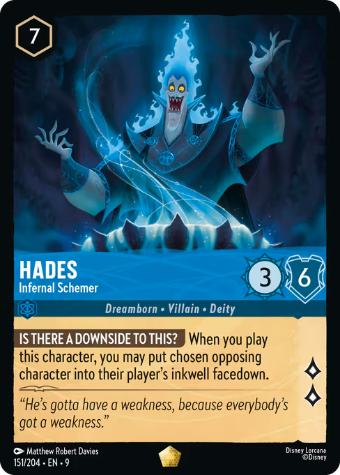 Hades - Infernal Schemer (Fabled #151)