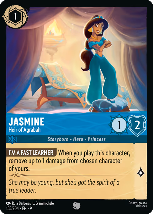 Jasmine - Heir of Agrabah (Fabled #155)