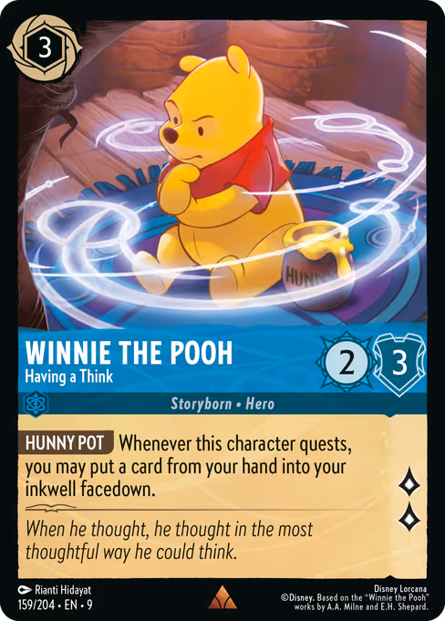 Winnie the Pooh - Having a Think (Fabled #159)