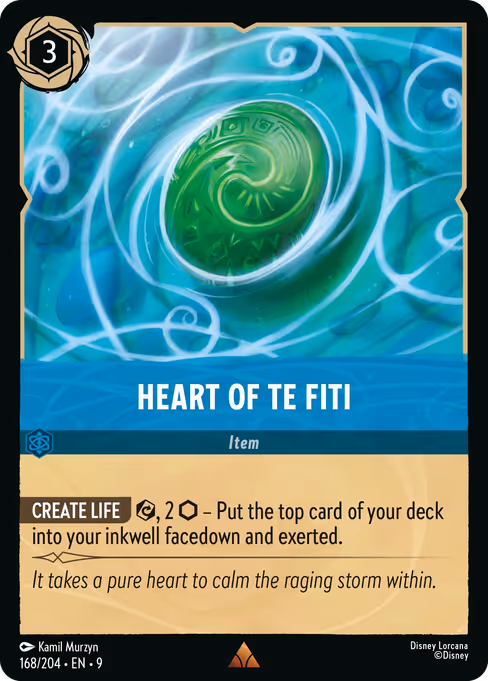 Heart of Te Fiti (Fabled #168)