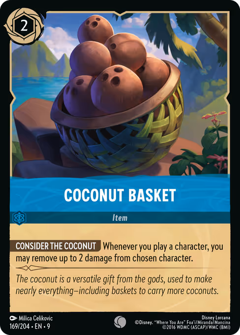 Coconut Basket (Fabled #169)