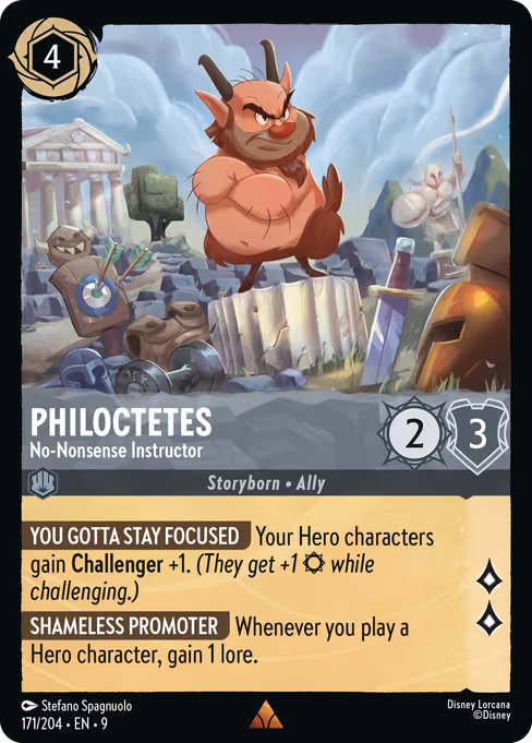 Philoctetes - No-Nonsense Instructor (Fabled #171)