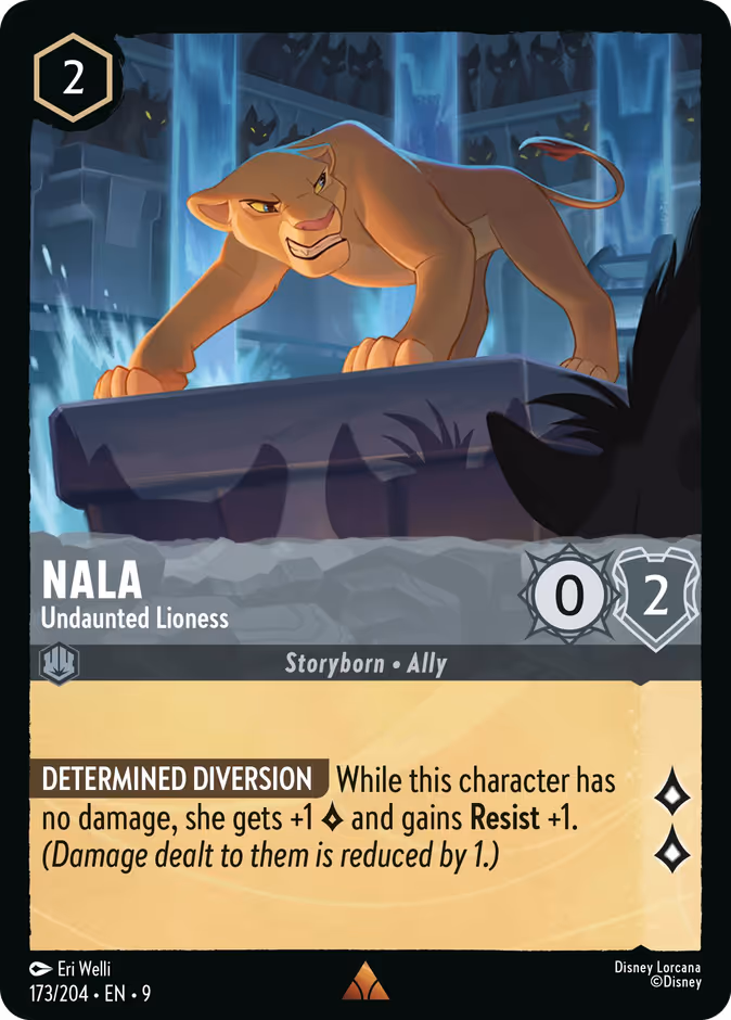 Nala - Undaunted Lioness — Fabled #173 (Disney Lorcana card)