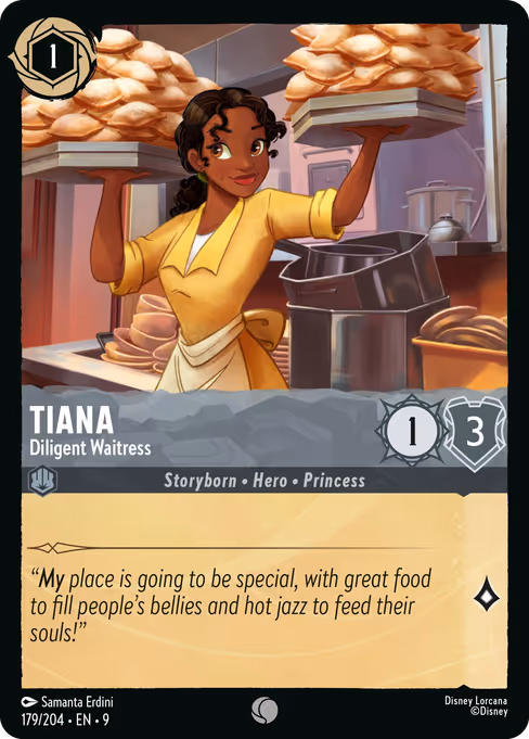 Tiana - Diligent Waitress (Fabled #179)